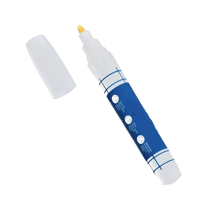 Marker pentru Rosturi GroutMagic Pro Formula Rezistenta la Apa Anti-Mucegai Reimprospatare Instantanee Aplicare Usoara Acoperire Mare Ideal pentru Baie si Bucatarie Alb
