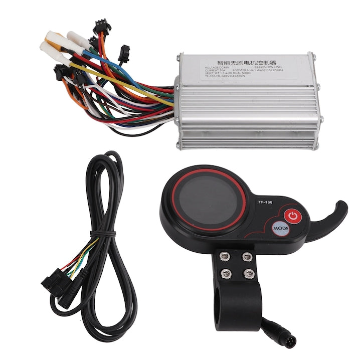 Controler electric 48V 20A pentru trotinete electrice de 10 inch dimensiuni 97x70x33mm cablu de comunicare 183cm