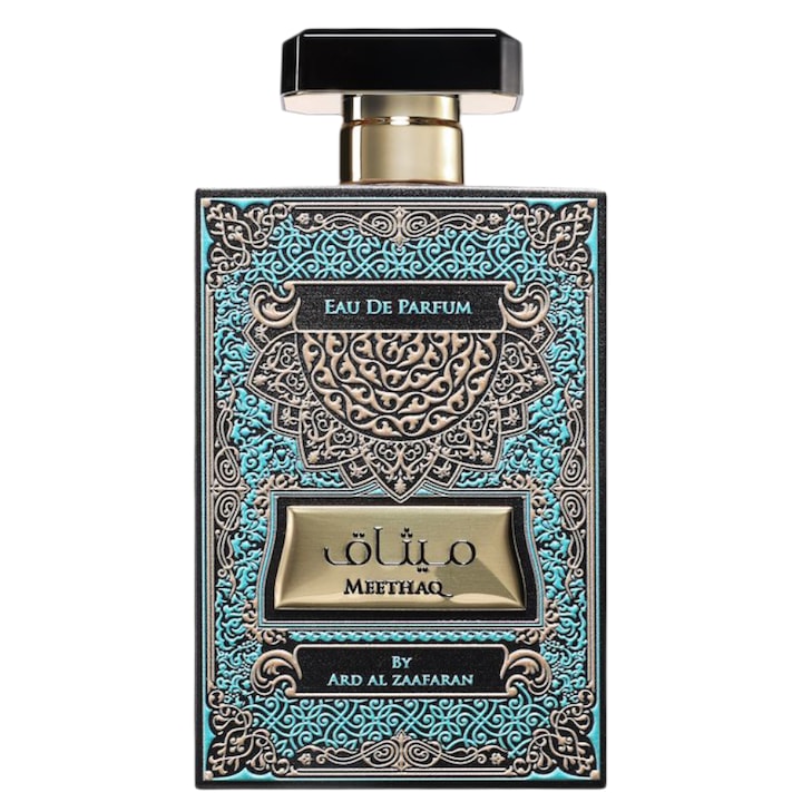 Apa de parfum Meethaq Ard Al Zaafaran unisex 100 ml note citrice flori delicate