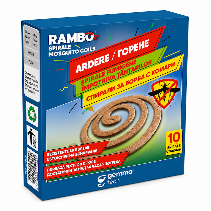 10 Spirale Anti Tantari