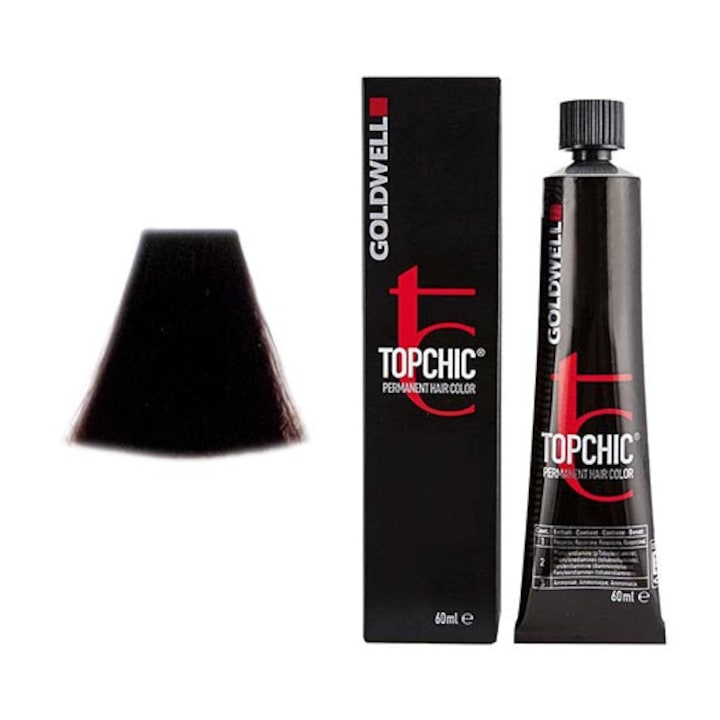 Goldwell Topchic Hair Color permanent professional hair color for all hair types 6RB 60 ml