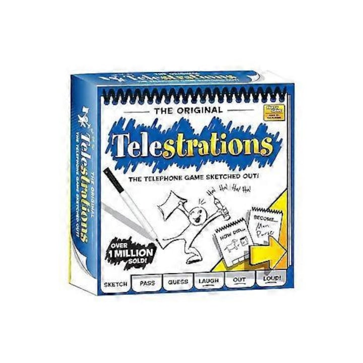 Telestrations board game - telephone game for all skill levels