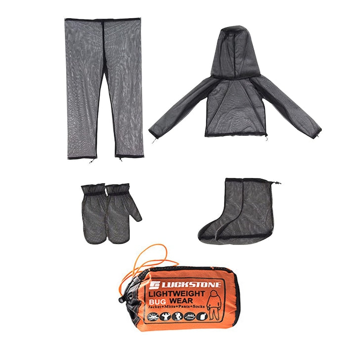 Costum Anti-tantari din Plasa Respirabila cu Aerisire Marimea Protectie Impotriva Insectelor pentru Pescuit Vanatoare Camping Drumetii S/M negru