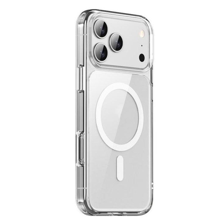Carcasa pentru telefon Nicerpro compatibila cu MagSafe transparenta protectie completa pentru iPhone 17 Pro