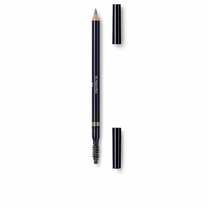 Creion pentru sprancene Dr. Hauschka 2 in 1 maro deschis nr. 01
