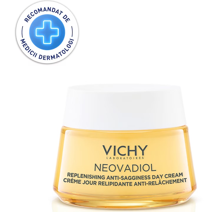 Crema de fata Vichy Neovadiol cu acid hialuronic efect de restaurare a lipidelor 50ml