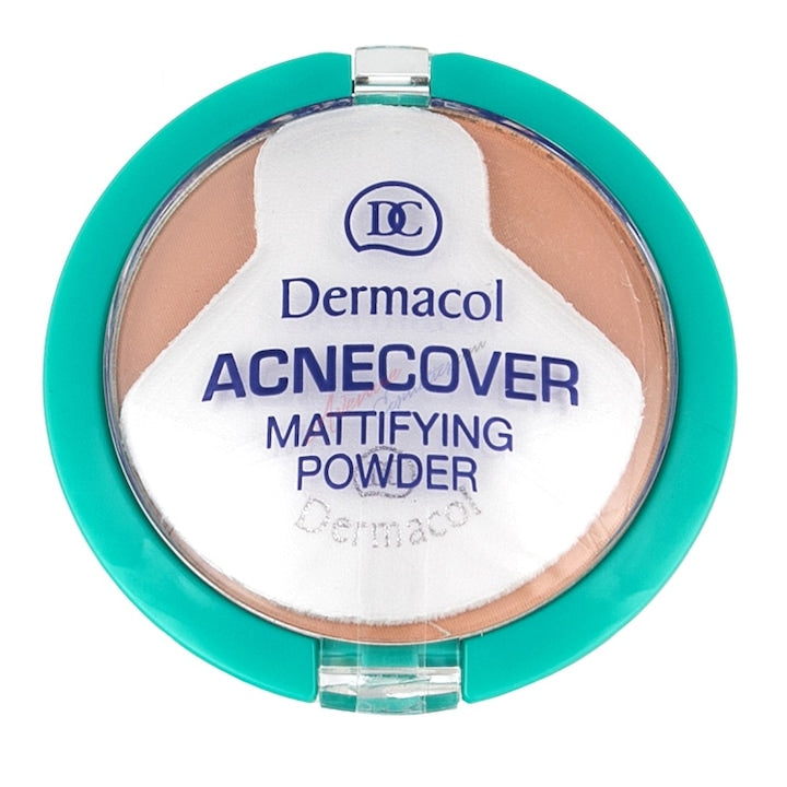 Pudra matifianta pentru ten acneic Dermacol Acnecover Shell 11 g