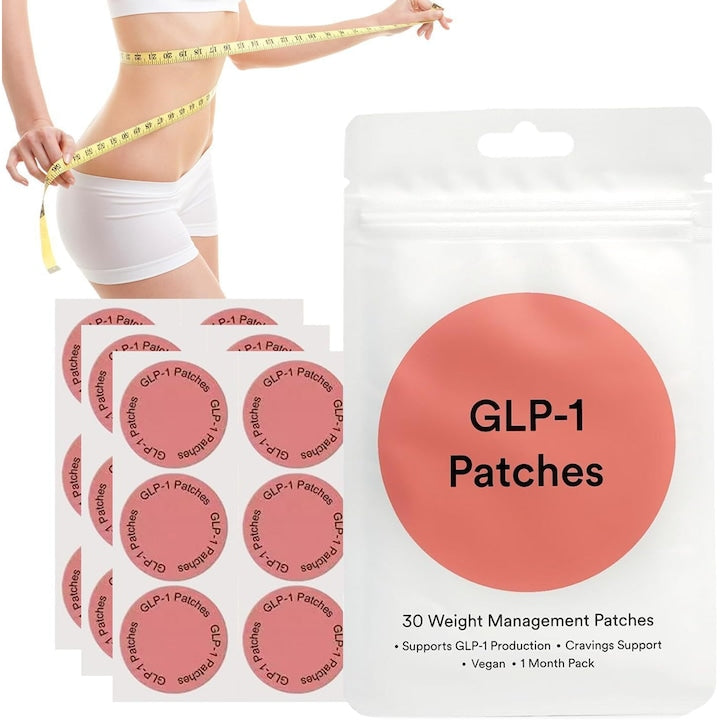 Plasturi modelatori / patch-uri GLP-1 pentru fermitate si elasticitate absorbtie rapida invizibile roz 30 buc
