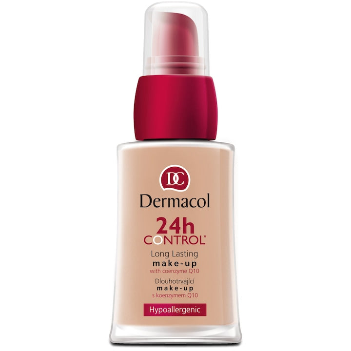 Fond de ten Dermacol 24 H Control cu Q10 30 ml 60