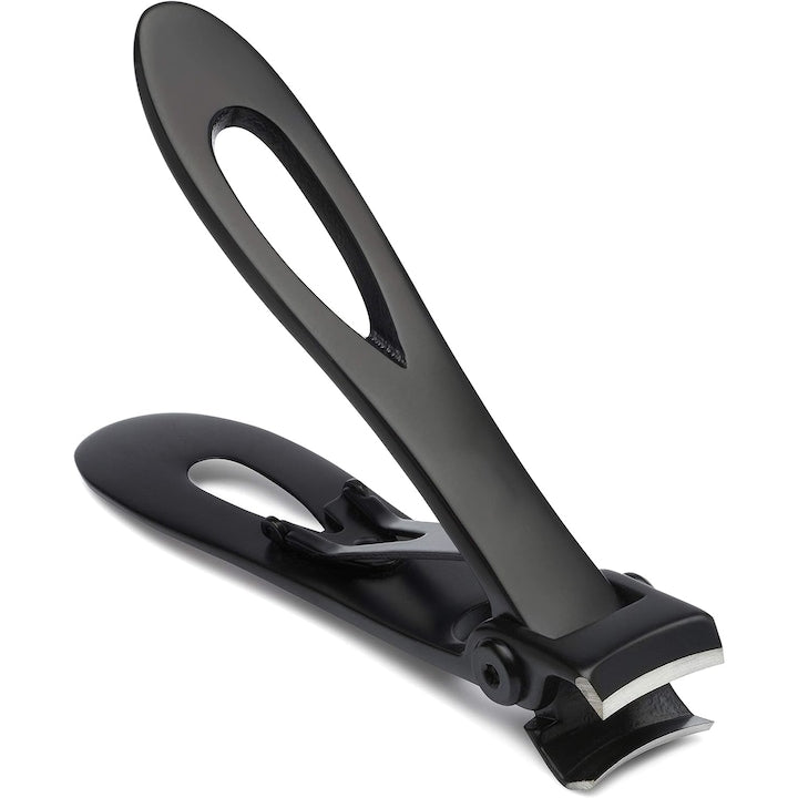 Unghiera XXL Barrano® din Otel Inoxidabil - Deschidere Larga 17mm Lame Ultra-Ascutite Design Ergonomic cu Inchidere Magnetica Ideala pentru Unghii Groase Manichiura Pedichiura si Animale de Companie – Negru