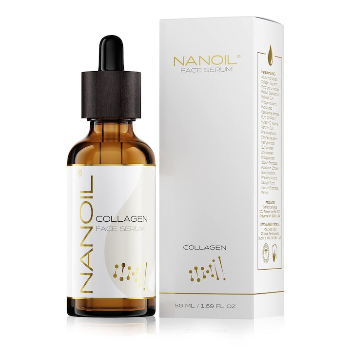 Ser facial pe baza de colagen Nanoil umplere si intinerire bogat in colagen 50ml