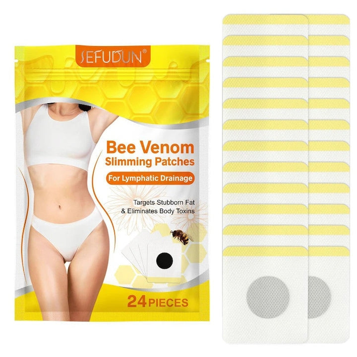 Plasturi pentru slabit Sefudun set 24 bucati venin albine ghimbir
