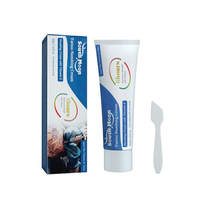 Crema anestezica pentru tatuaje South Moon cu extract de menta si aloe vera