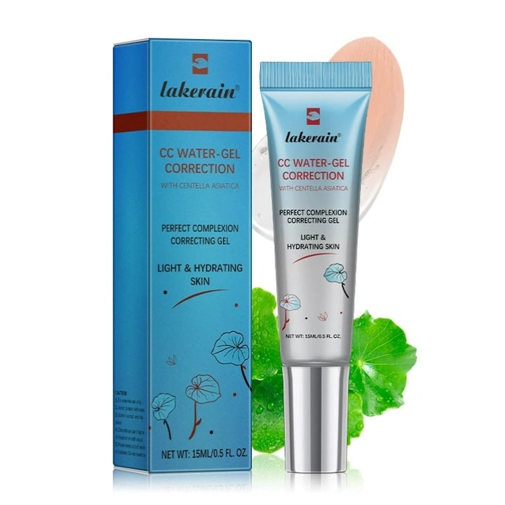 CC Correction Cream anticearcan inainte de machiaj nuanta corecta a pielii hidratanta rezistenta la apa si transpiratie culoare transparenta