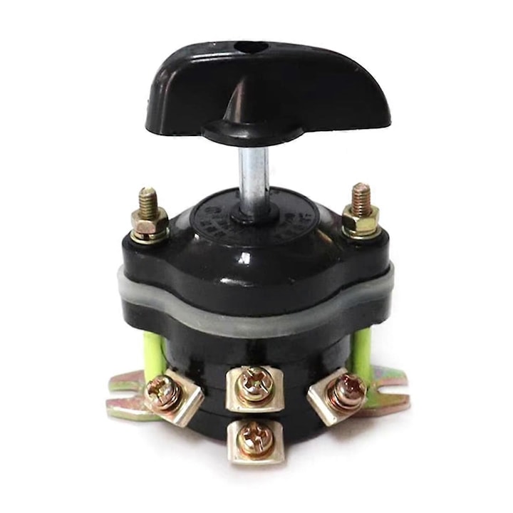 Comutator inainte-inapoi pentru ATV electric chinezesc 4 plastic si metal 12V 10A