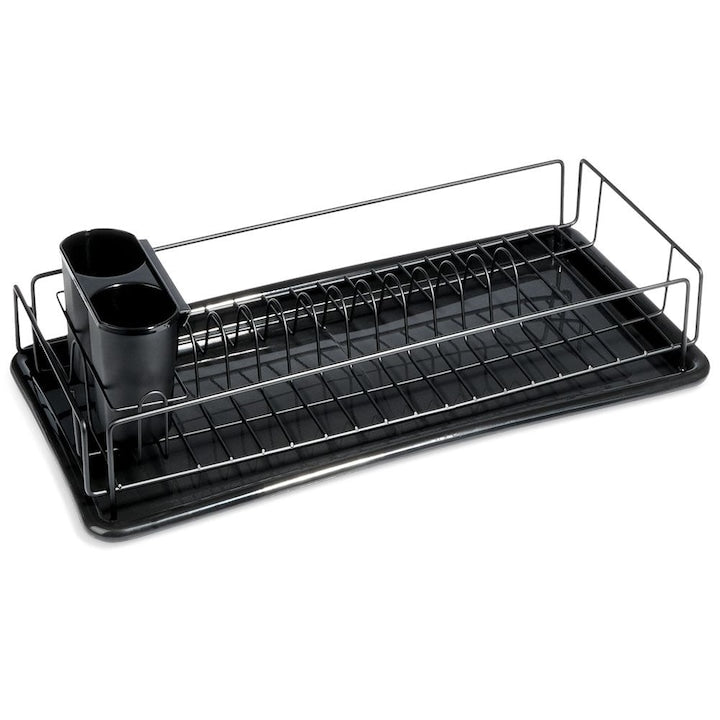 Scurgator vase Vilde Metal/Plastic 50x24x9 cm Negru