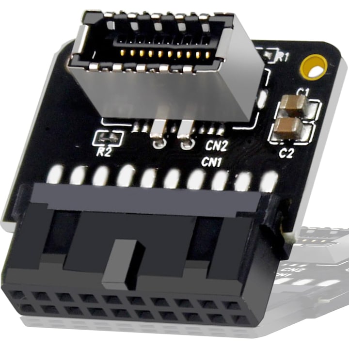 USB 3.0 to USB Type-C Adapter 19/20 pin 5Gbps transfer 1 pc set