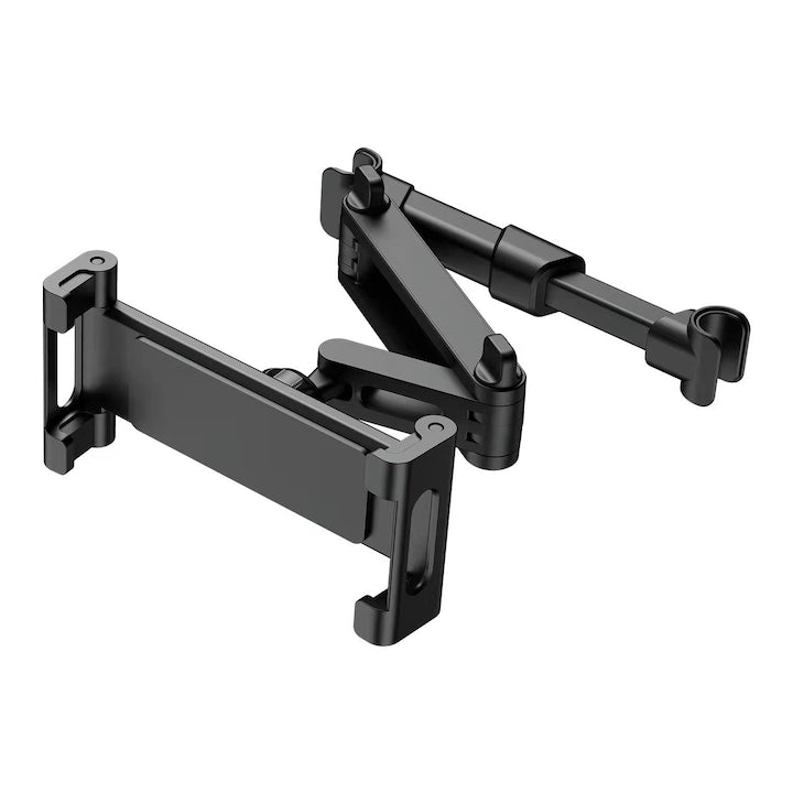 Car / tablet holder For headrest Adjustable Black