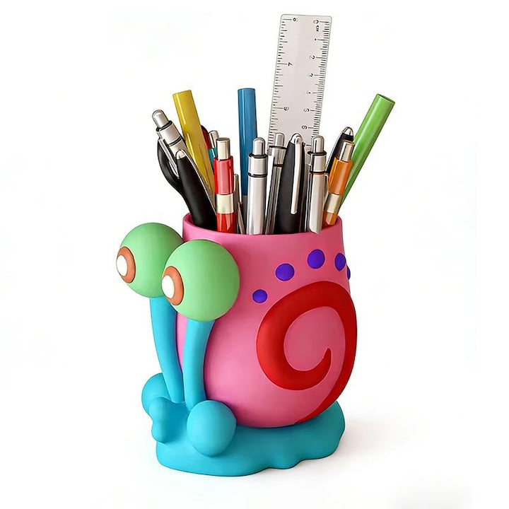ZOUN Gary Pencil Holder 11.5x10.5x12.5cm pink/blue