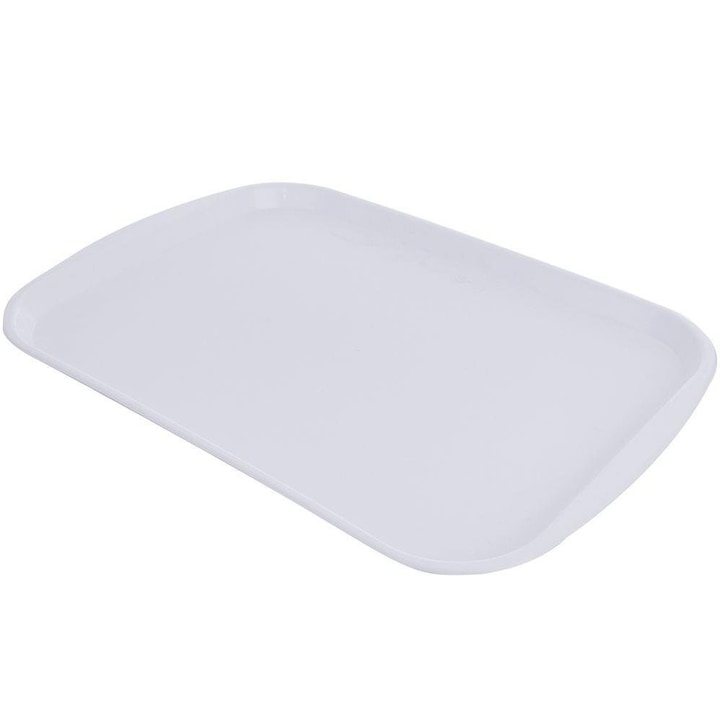 Tava servire Orion Dreptunghi Plastic 35.5x27 cm Alb