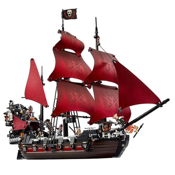 Pirates of the Caribbean Building Set, WALALLA, ABS, 1207 Pieces, Multicolor