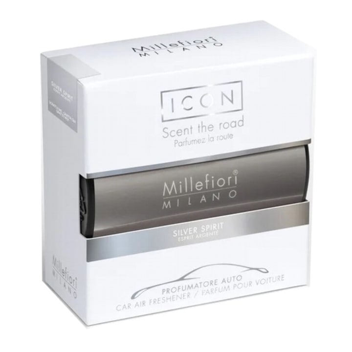 Odorizant Auto Millefiori Milano aroma Silver Spirit fresh