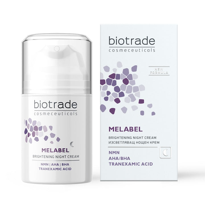 Crema depigmentanta de fata pentru noapte Melabel 50ml Biotrade
