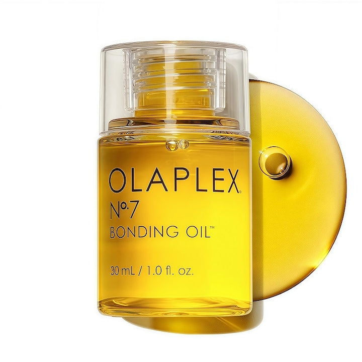 Ulei de finisare pentru par Olaplex Nr. 7 Bonding Oil concentrat stralucire intensa protectie termica netezeste si inmoaie parul revitalizeaza culoarea control durabil al frizzy-ului (pana la 72 de ore) pentru toate tipurile de par 30 ml