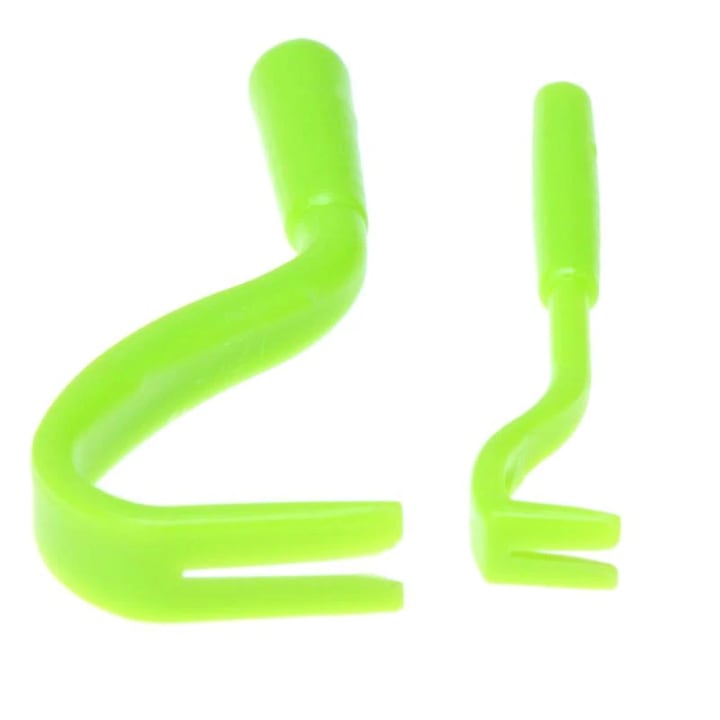 Set dispozitiv de scos capusele 2 bucati marimi diferite plastic verde