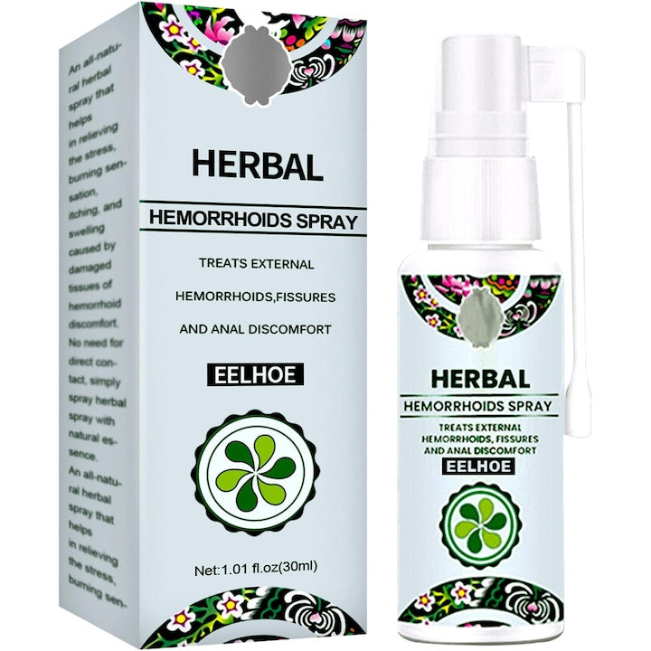Spray pentru hemoroizi EELHOE 30 ml acțiune antibacteriană formulă naturală unisex