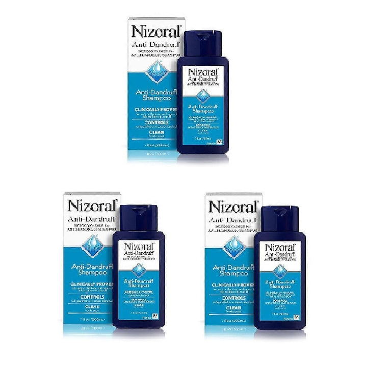 Nizoral Anti-Dandruff Shampoo with Fresh Scent 200 ml, set of 3