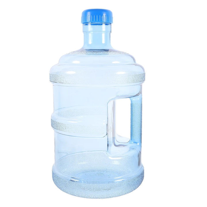 YANYXR BCS2914932 PC Water Bottle with Handle and Leak-Proof Threaded Lid, Blue, 5 L, 33.5 x 19 x 19 cm