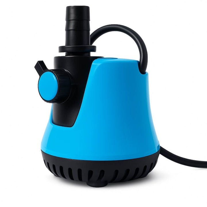 Pompa submersibila mica 15W debit 1000 L/h H max 110 cm cu reglaj debit ideala ca pompa de scos apa transfer apa acvariu recirculare fantana arteziana pompe evacuare apa pompa nivel scazut