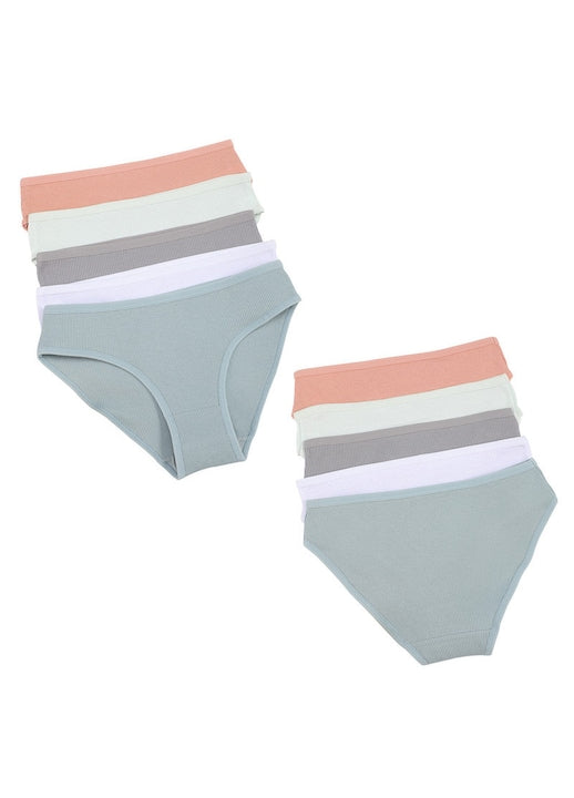 OEM - Chiloti dama multicolor Bumbac/Elastan Multicolor