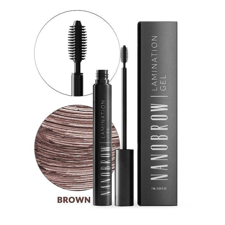 Gel de laminare a sprancenelor Nanobrow Lamination Gel Brown