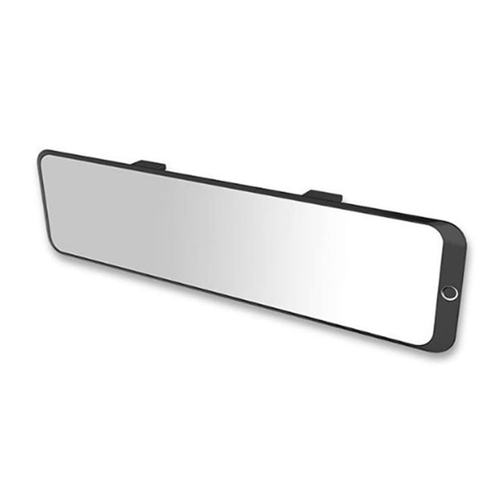 Universal Convex Panoramic Blue Tinted Rear View Mirror 300x80mm