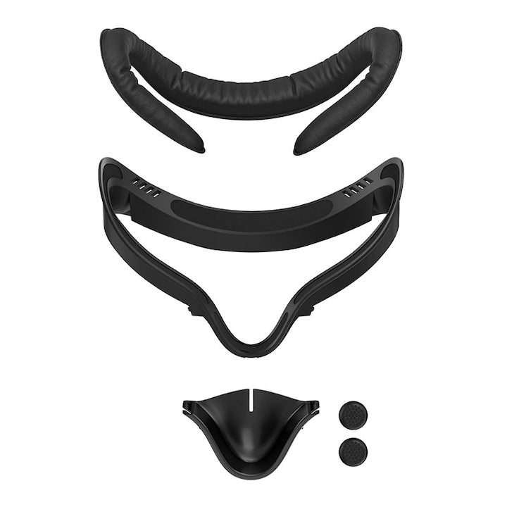 Rqiurpn Gaming Accessory for Oculus Quest 2, Waterproof and Dustproof, Unique Breathable Design, Black