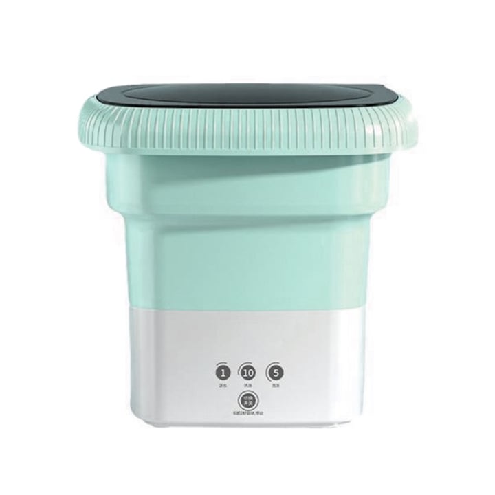 Masina de spalat rufe portabila mica Tebnaild 6.5 L 12 V Verde