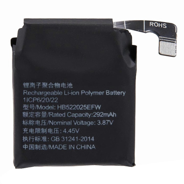 Baterie Li-ion Polymer 292mAh pentru Huawei Watch GT 3 42mm 3.87V