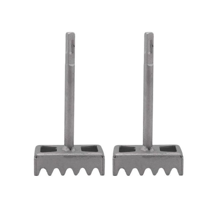 Freza patrata pentru doze electrice tip 86 CJ-OB-K0204-20260904-6419 tija SDS otel gri metalic set 2 buc.