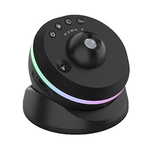 Proiector de stele 4K HD 13 discuri de proiectie efecte meteorice rotire 360° negru