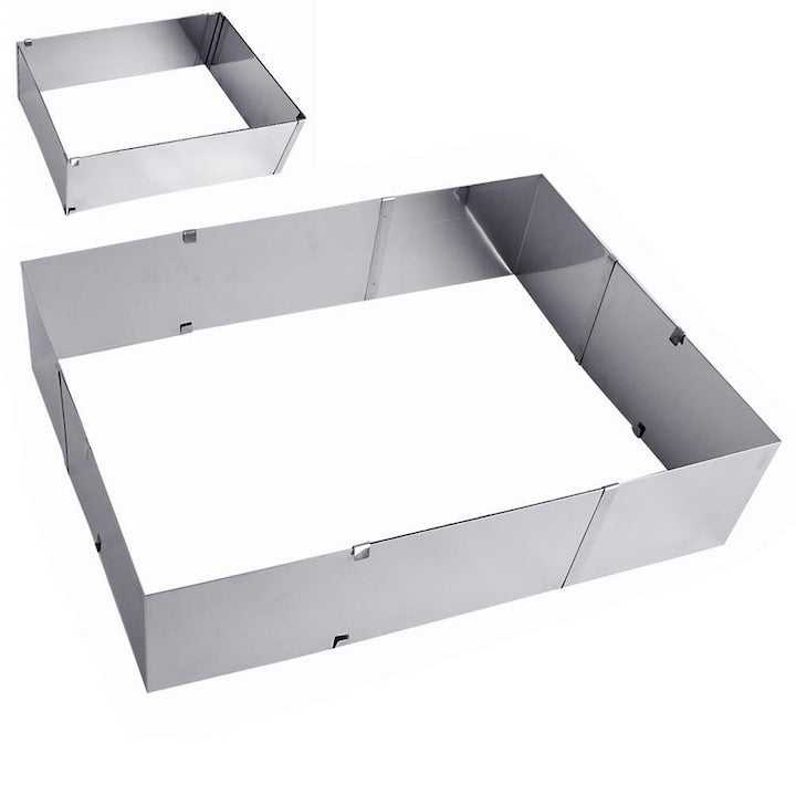 Tava Cuptor Orion Reglabil 46x38x6 cm Inox Argintiu