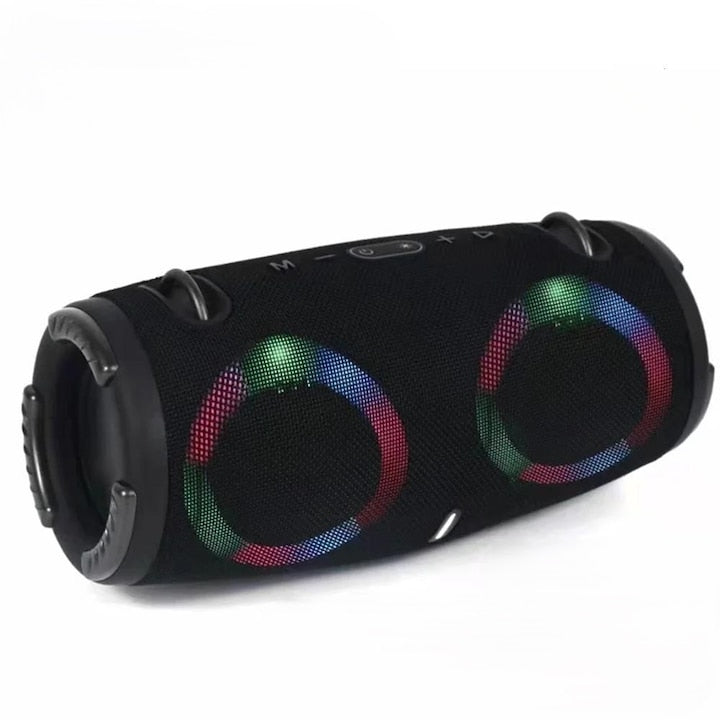 Wireless Bluetooth Speaker - Powerful 100W Bass Stereo Sound with Dual TWS Connection RGB Lighting Portable Outdoor Party Speaker Waterproof Design
