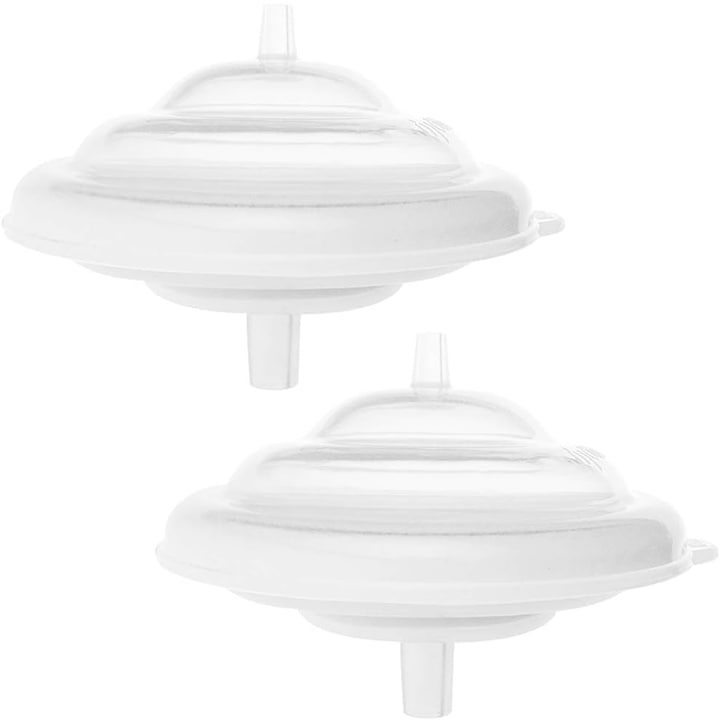 Set of 2 backflow protector filters for Rqiurpn breast pumps, compatible with Spectra S1/S2, BPA-free