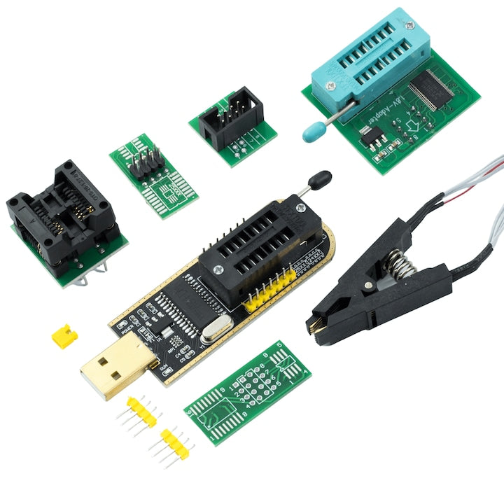 Set EEPROM si programator Flash pe CH341A USB 5 V