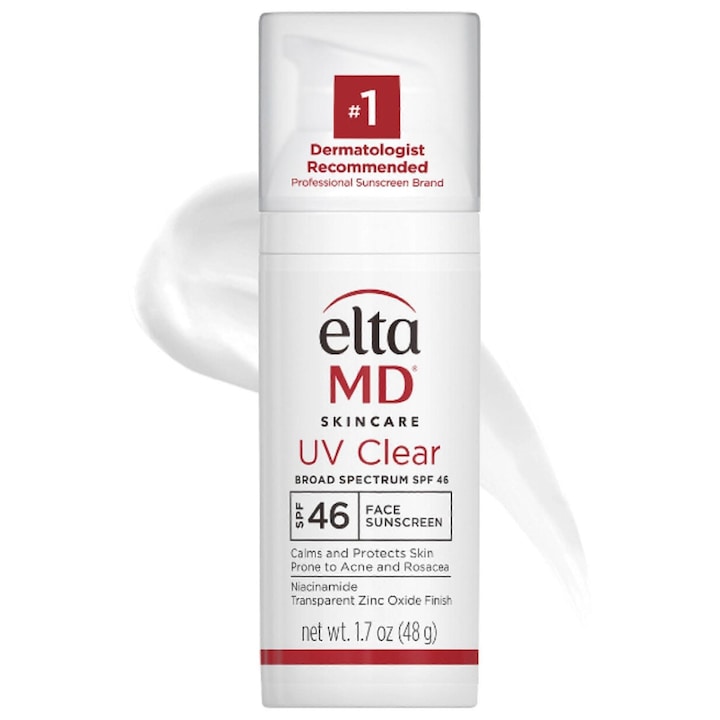 Crema de fata cu protectie solara EltaMD UV Daily SPF 40 hidratant cu Zinc Oxid 46ml