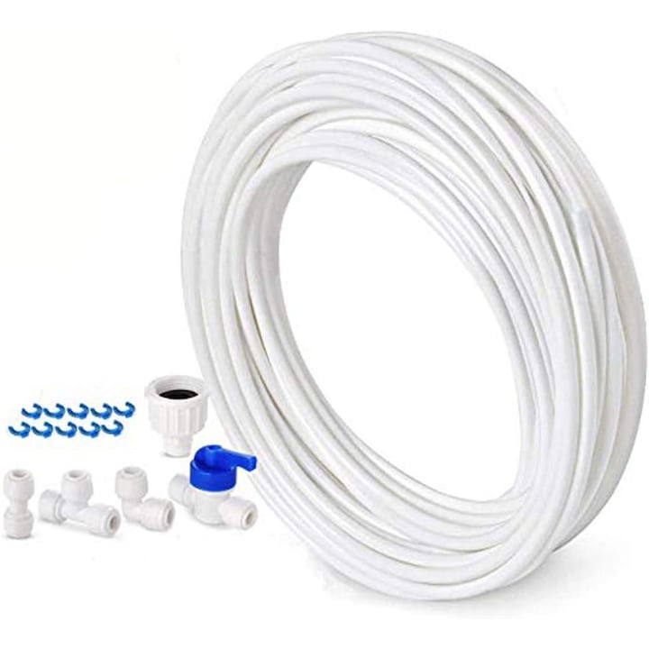 Water Inlet Hose Compatible with Bosch/Samsung/Miele/LG White/Blue