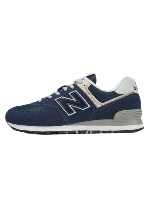 New Balance - Tenisi barbati 574 piele intoarsa Bleumarin 12 rate cu 0% dobândă