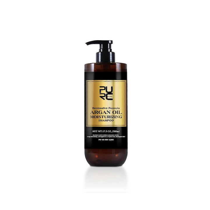Set sampon si balsam cu ulei de argan marocan Pure masca de par ulei de par si ser 500ml