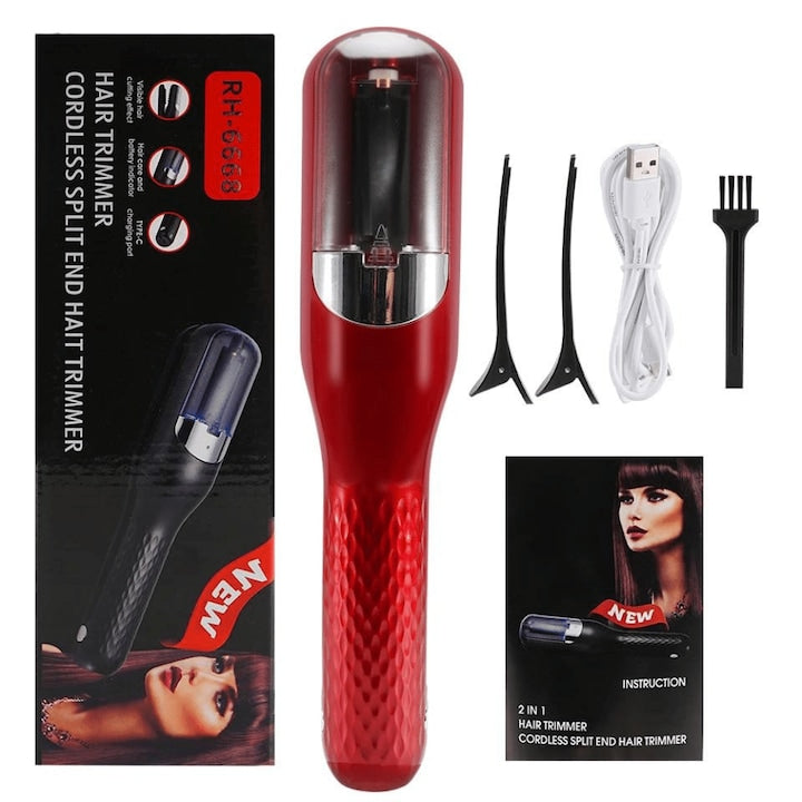 Cordless Hair Clipper Red